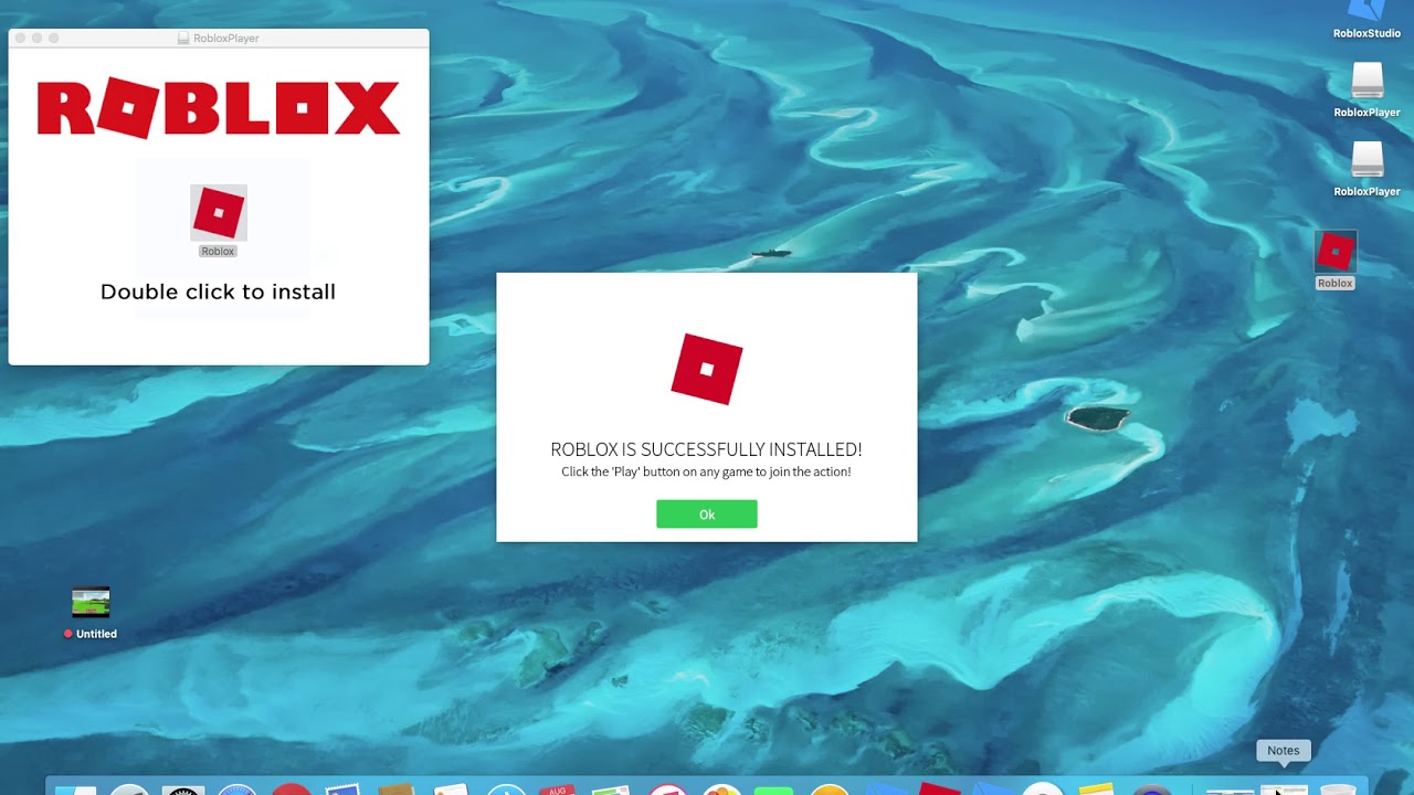 how to install roblox for mac